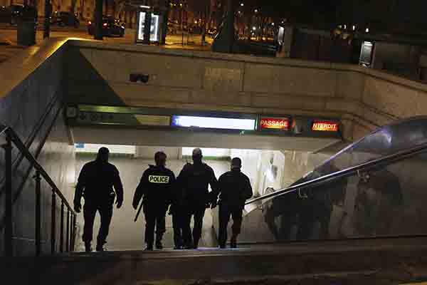 French Officer Shooting