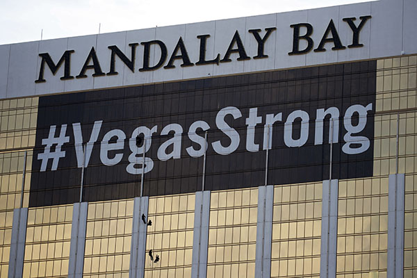 Mandalay Bay, where the security guard was shot