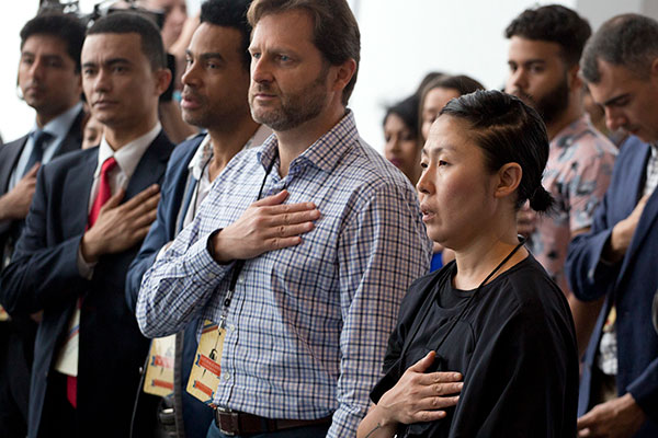 A NY Naturalization Ceremony