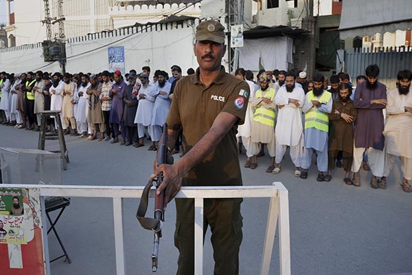 Pakistan Election Rally