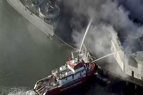 Pier 45 Fire