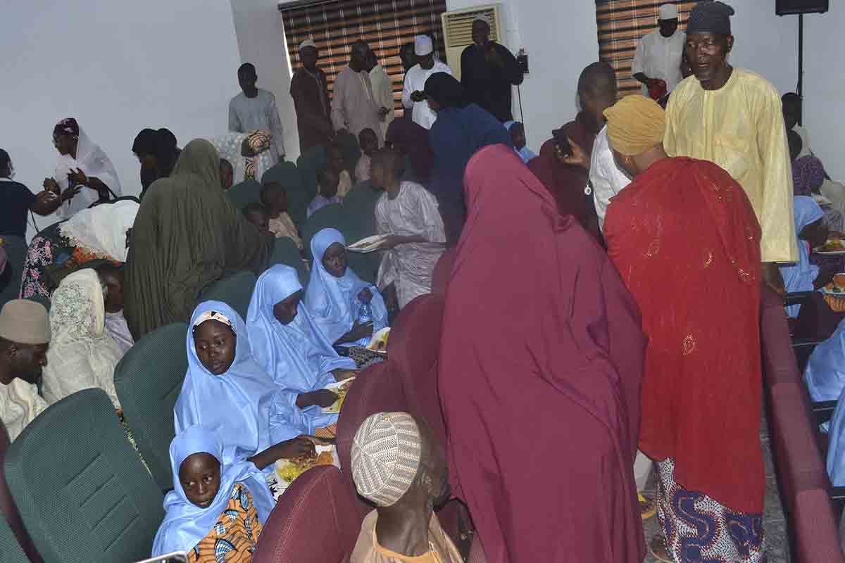 Released Nigerian School Children