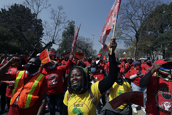 South Africa Protests