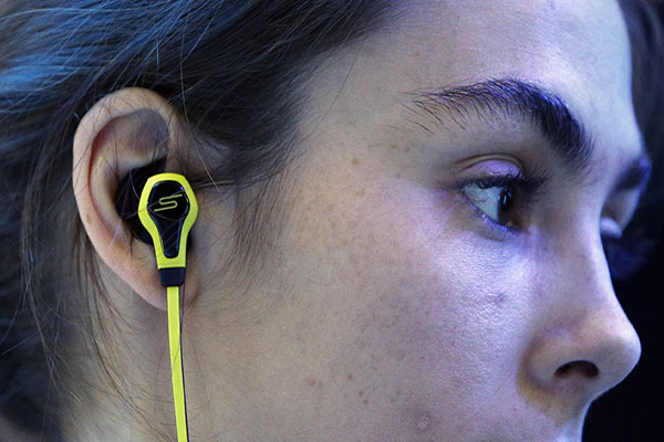 Girl Listening to Music