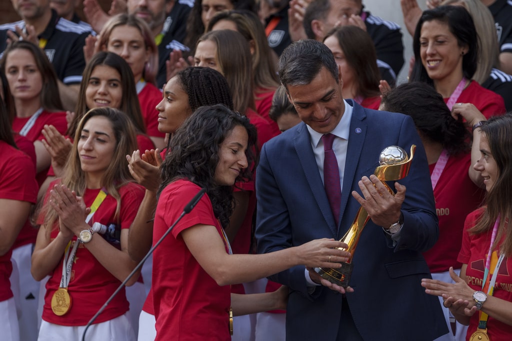 WWCup Spain Soccer Celebrations