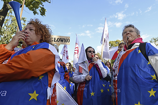 March in Warsaw