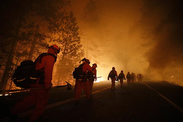 Yosemite Wildfire