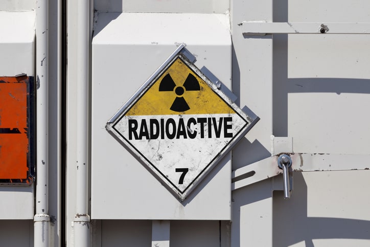 Radioactive sign