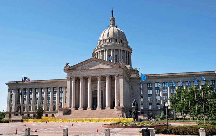 Oklahoma State Capitol Teachers' March