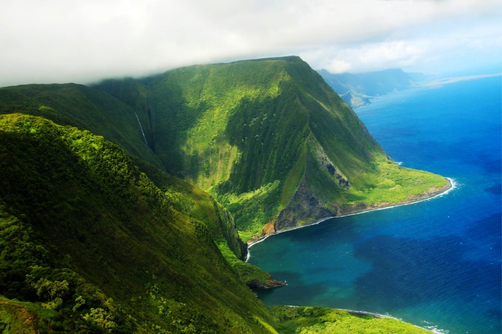 Olo'upena Falls, Hawaii