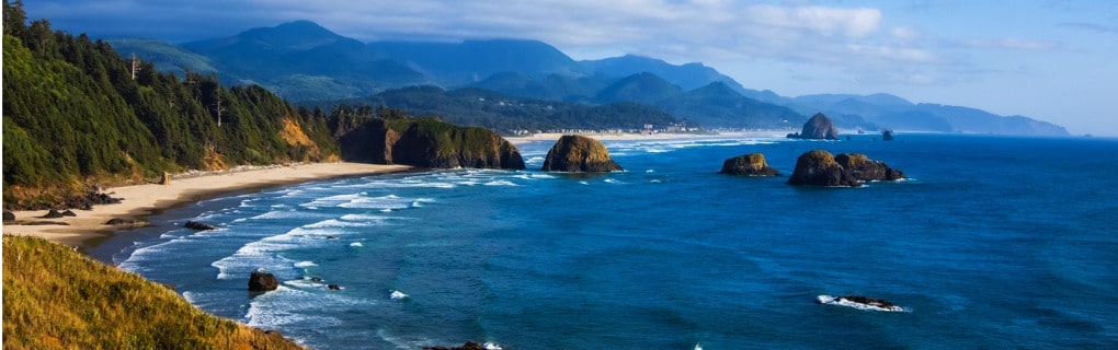 Pacific Ocean coast