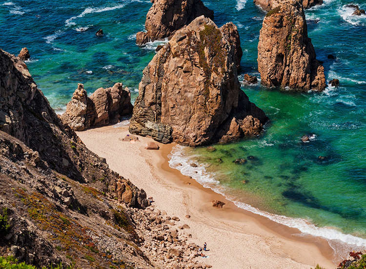 A beach in Portugal