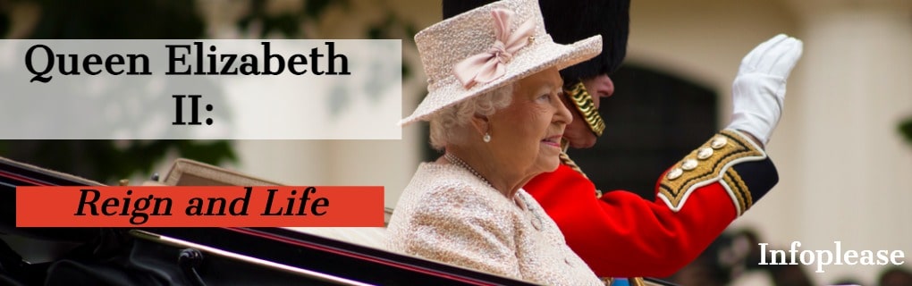 Queen Elizabeth II procession