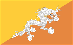 Flag of Bhutan