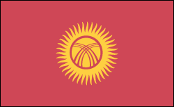 Flag of Kyrgyzstan