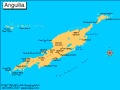 Map of Anguilla