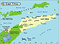 Map of East Timor