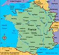 Map of France