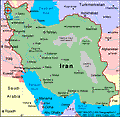 Map of Iran