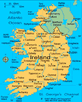 Map of Ireland