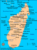 Map of Madagascar