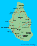 Map of Montserrat