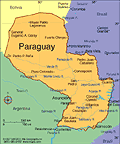 Map of Paraguay