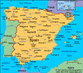 Map of Spain