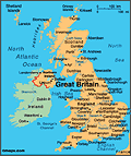 Map of United Kingdom