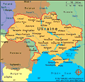 Map of Ukraine