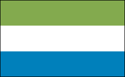 Flag of Sierra Leone