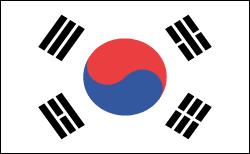 Flag of Korea, South