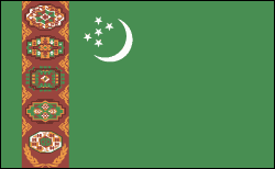 Flag of Turkmenistan