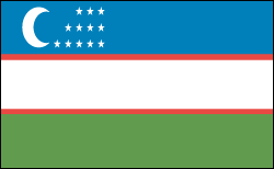 Flag of Uzbekistan