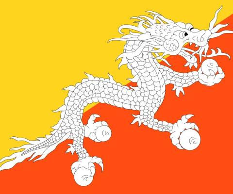 Flag of Bhutan