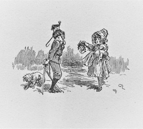 Victorian Children Playing 