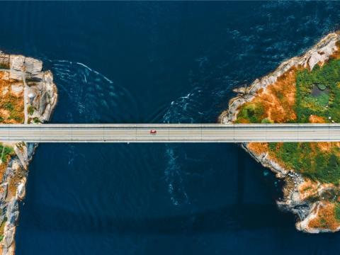 Saltstraumen Bridge in Norway