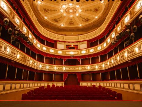 Theater interior