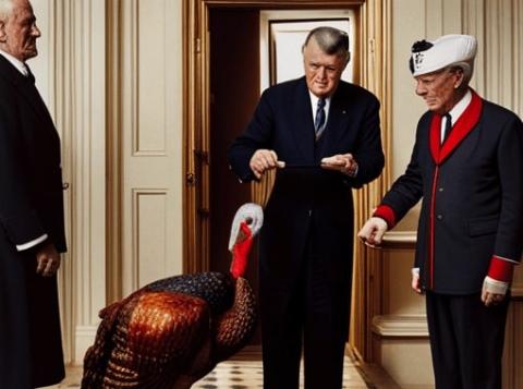 Turkey pardoning