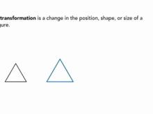 Identifying the Transformation of a Figure