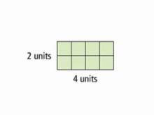 Finding Area by Multiplying Base and Height 