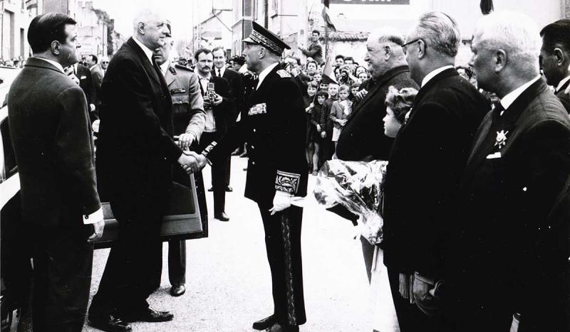 Charles de Gaulle became the first president of France's Fifth Republic.