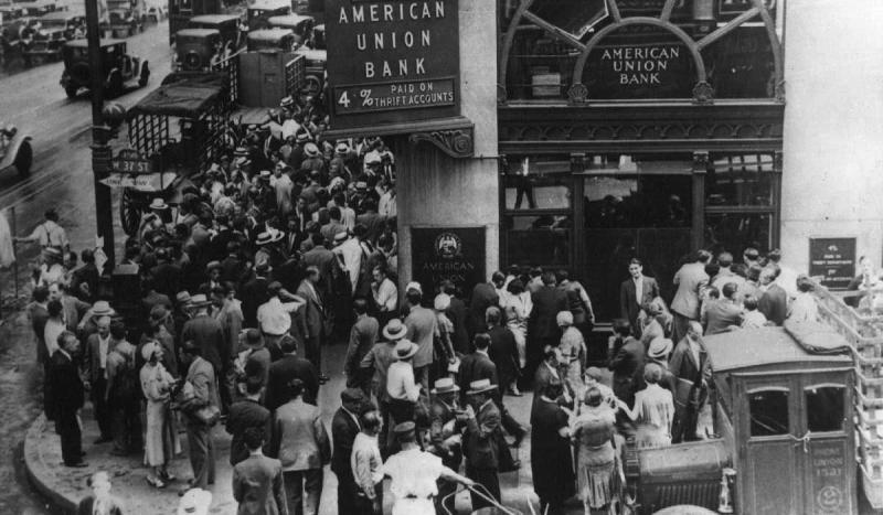 The New York Stock Exchange crashed on Black Tuesday, precipitating the Great Depression.